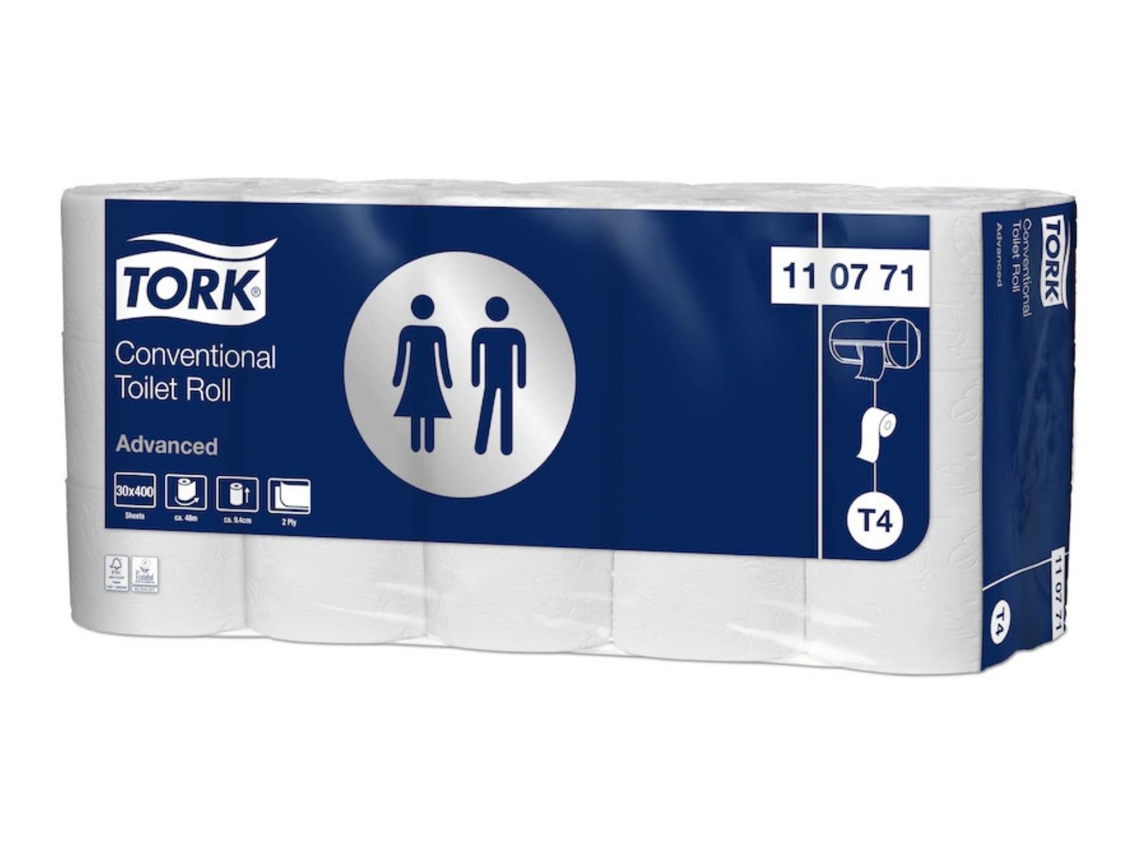 Papier toaletowy TORK 110771 T4 48m 30 rolek w rolce konwencjonalnej